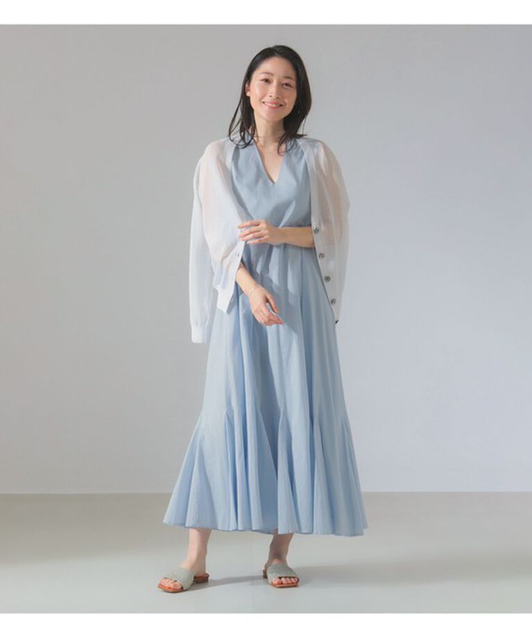 Demi-Luxe BEAMS 「【別注】MARIHA / 夏の月影 ソリッド ワンピース」|ワンピース|