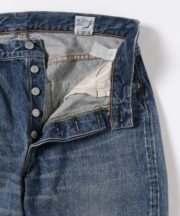 BEAMS「orSlow / STANDARD DENIM 105 2Year Wash」|デニム|