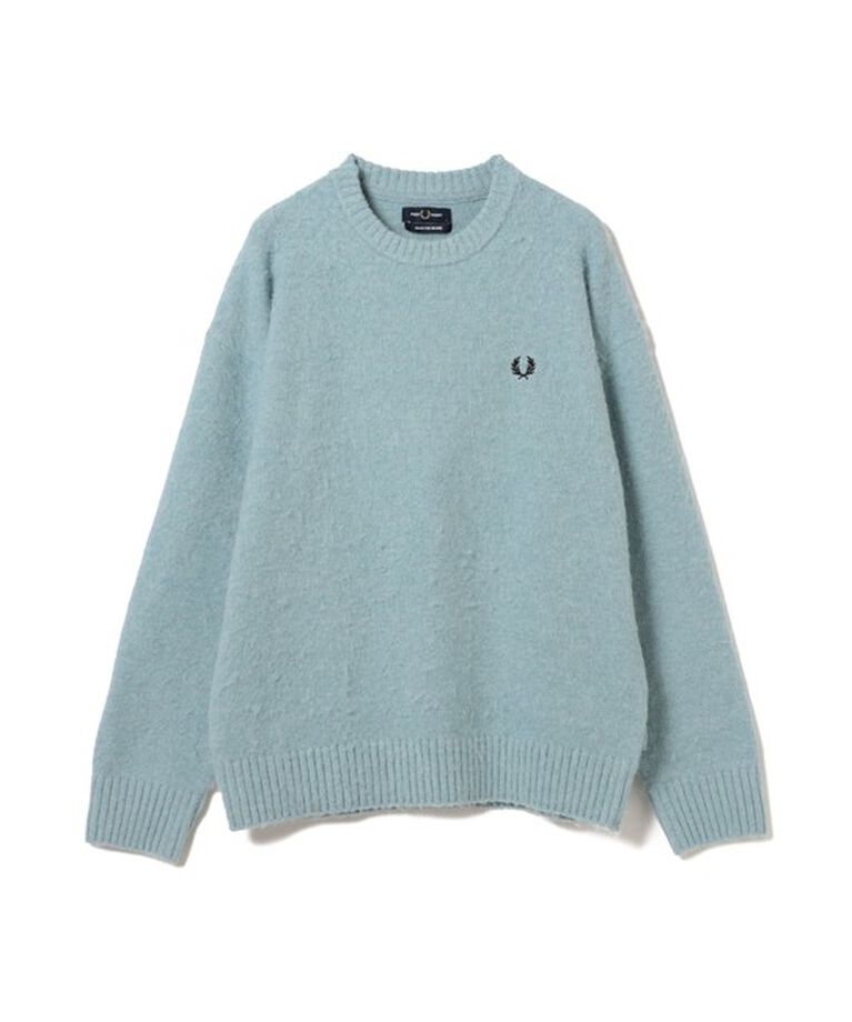 BEAMS「FRED PERRY / 別注 フラッフィ クルーネックニット」|ニット・セーター|