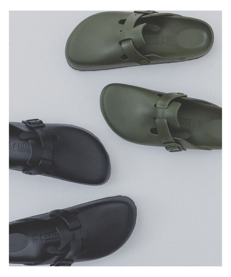 BEAMS「BIRKENSTOCK / BOSTON EVA BLACK」|サンダル|