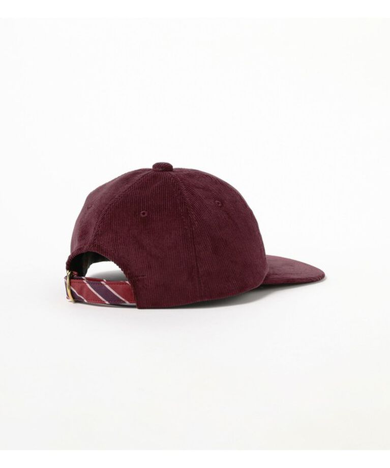 BEAMS「BEAMS PLUS / レジメンタル ストラップ コーデュロイ 6パネル キャップ」|その他|