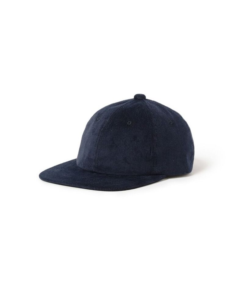 BEAMS「BEAMS PLUS / レジメンタル ストラップ コーデュロイ 6パネル キャップ」|その他|NAVY