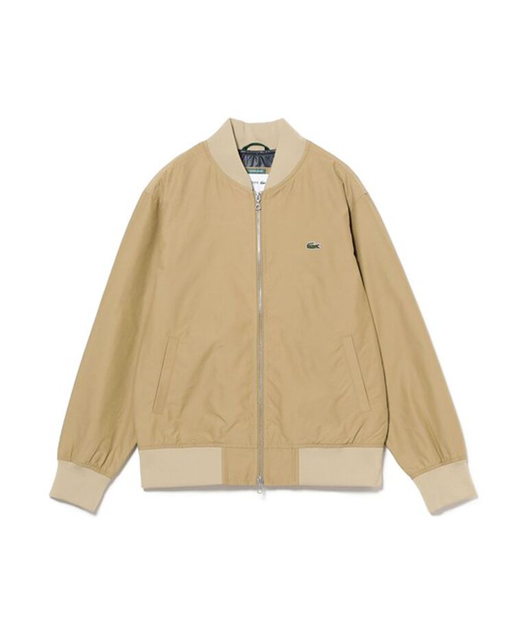BEAMS「【別注】LACOSTE / スタジアムジャンパー」|ブルゾン・スタジャン|