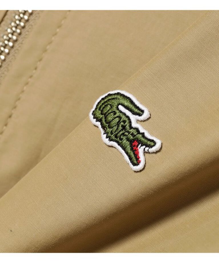 BEAMS「【別注】LACOSTE / スタジアムジャンパー」|ブルゾン・スタジャン|
