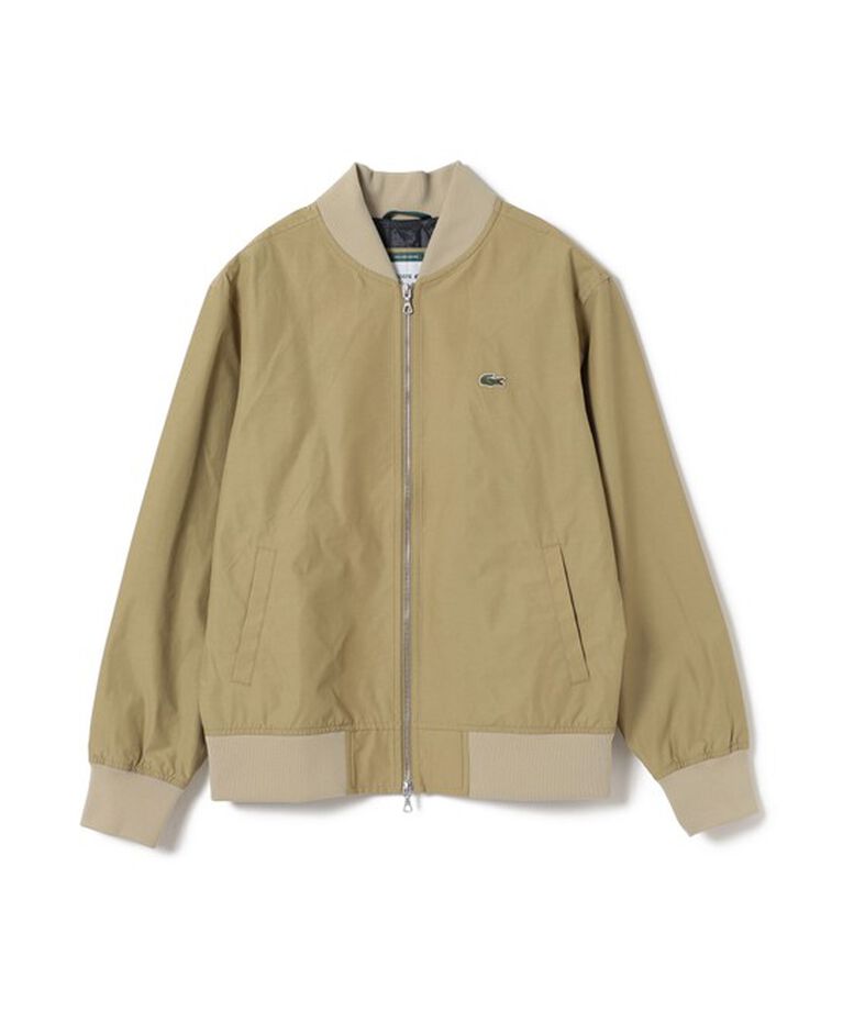 BEAMS「【別注】LACOSTE / スタジアムジャンパー」|ブルゾン・スタジャン|