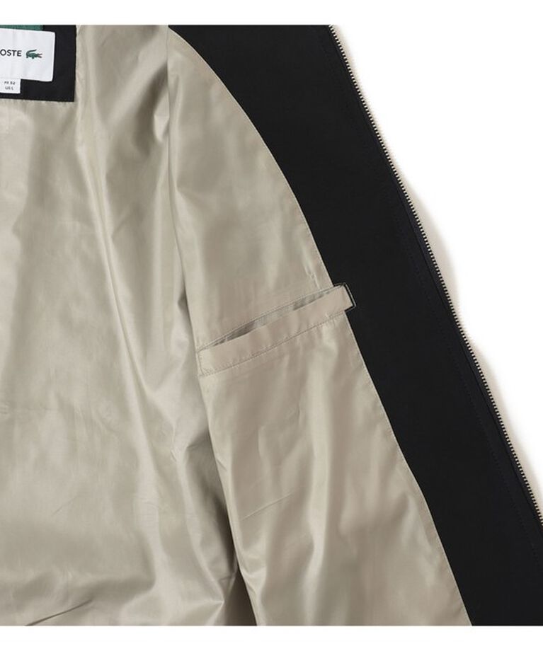 BEAMS「【別注】LACOSTE / スタジアムジャンパー」|ブルゾン・スタジャン|