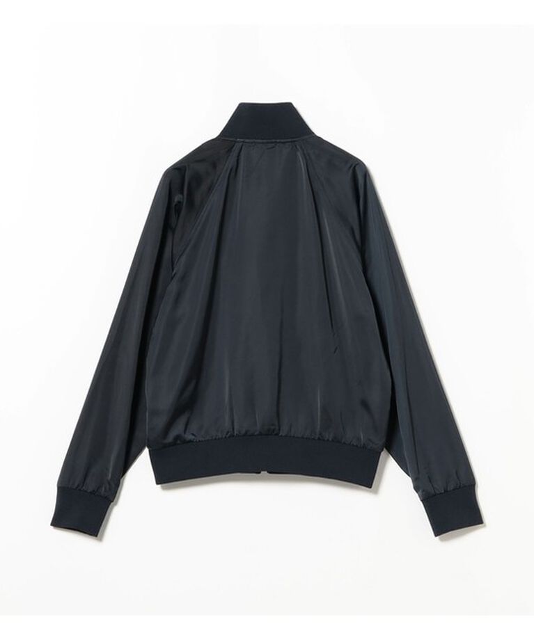 BEAMS「【別注】LACOSTE / サテンジャケット」|ブルゾン・スタジャン|