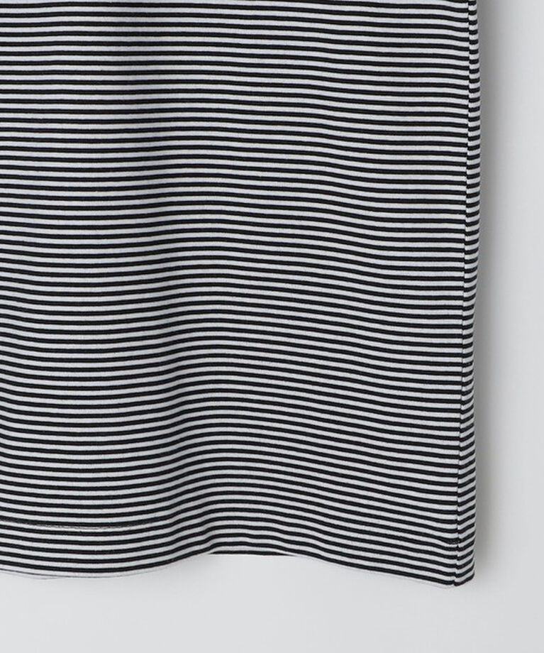 SHIPS「SHIPS: 抗菌・防臭 NANO-FINE（R） ハイゲージ コットン ボーダー  Tシャツ」|Tシャツ・カットソー|