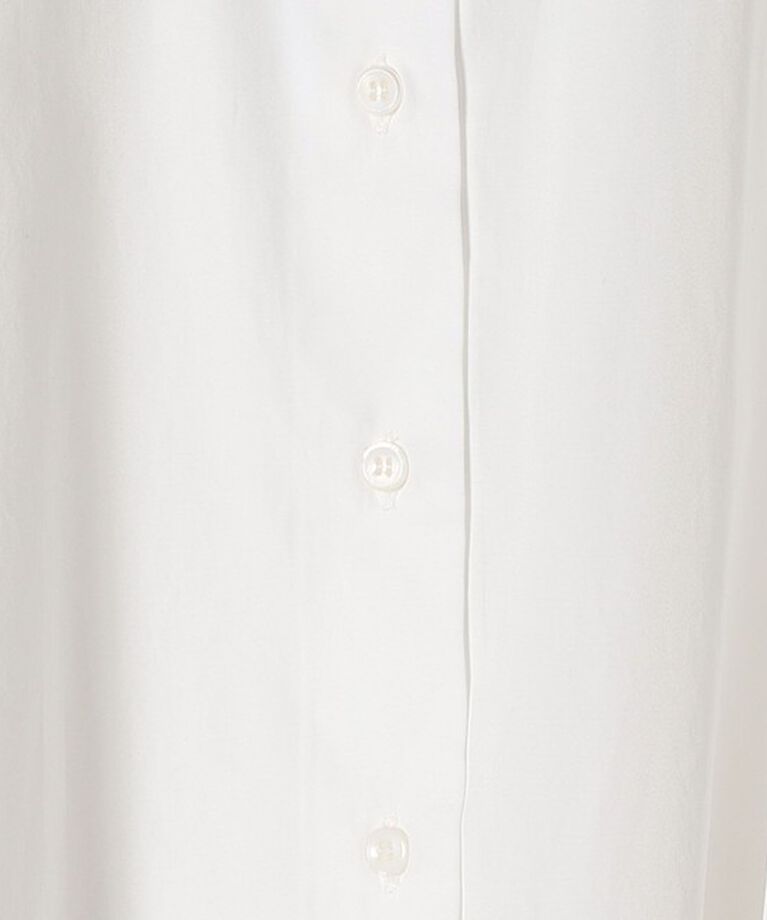 SHIPS for women「SHIPS Primary Navy Label:〈手洗い可能〉ALBINIコットンビッグワイズシャツ」|シャツ・ブラウス|