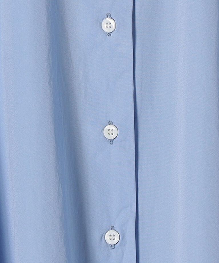 SHIPS for women「SHIPS Primary Navy Label:〈手洗い可能〉ALBINIコットンビッグワイズシャツ」|シャツ・ブラウス|