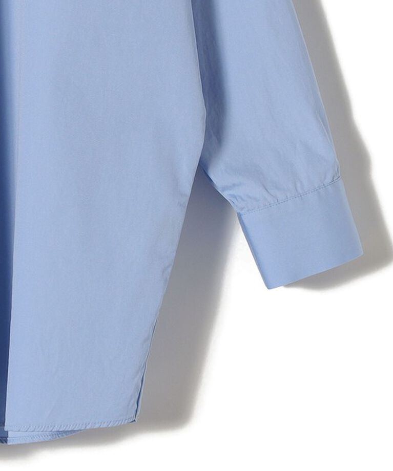 SHIPS for women「SHIPS Primary Navy Label:〈手洗い可能〉ALBINIコットンビッグワイズシャツ」|シャツ・ブラウス|