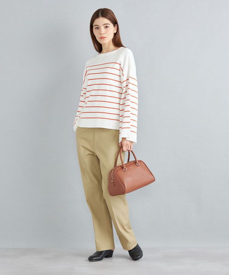 SHIPS for women「〈手洗い可能〉徳島ボーダーニットプルオーバー22FW◇」|ニット・セーター|
