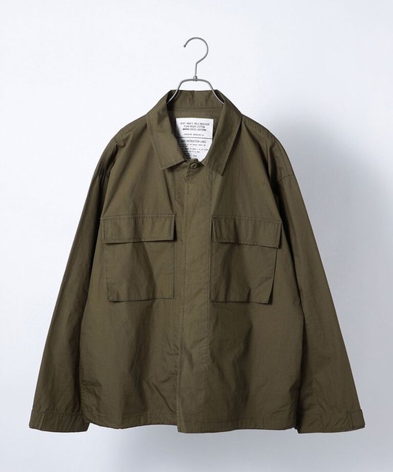 SHIPS any「【SHIPS any 別注】HINSON: BDU シャツジャケット◇」|ミリタリージャケット|