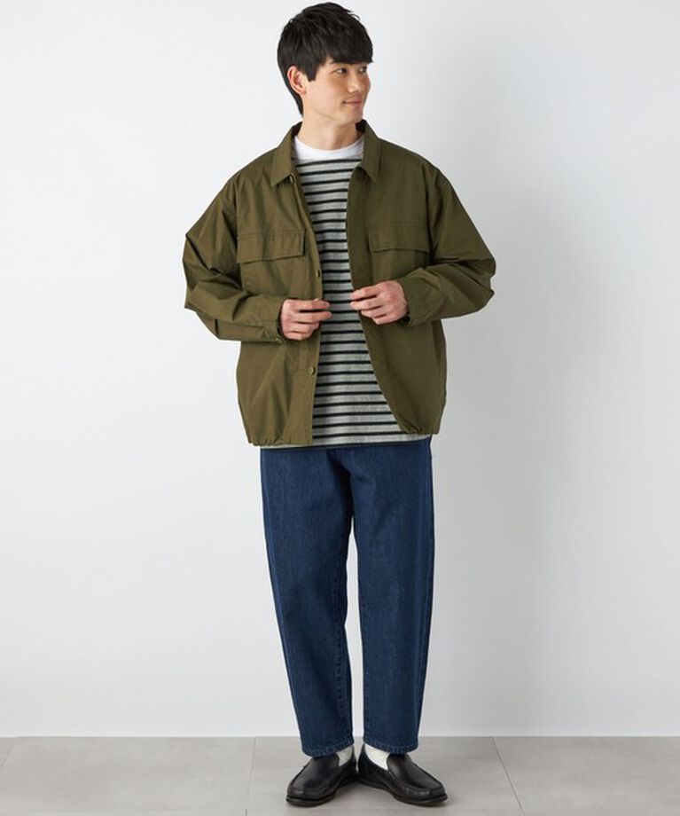 SHIPS any「【SHIPS any 別注】HINSON: BDU シャツジャケット◇」|ミリタリージャケット|