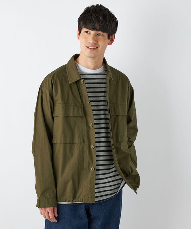 SHIPS any「【SHIPS any 別注】HINSON: BDU シャツジャケット◇」|ミリタリージャケット|
