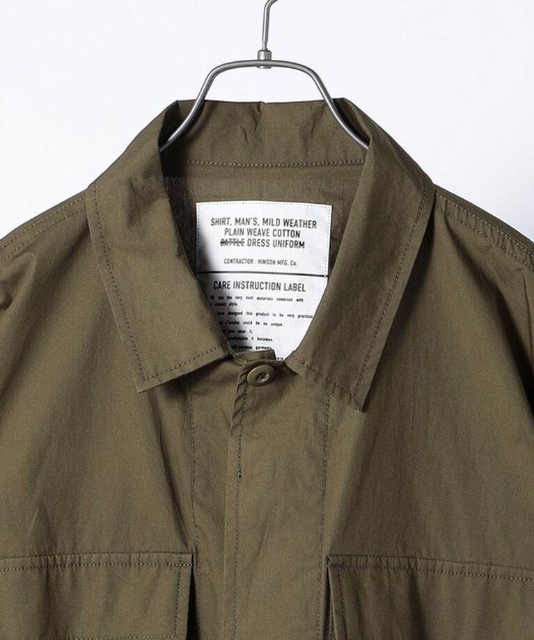 SHIPS any「【SHIPS any 別注】HINSON: BDU シャツジャケット◇」|ミリタリージャケット|