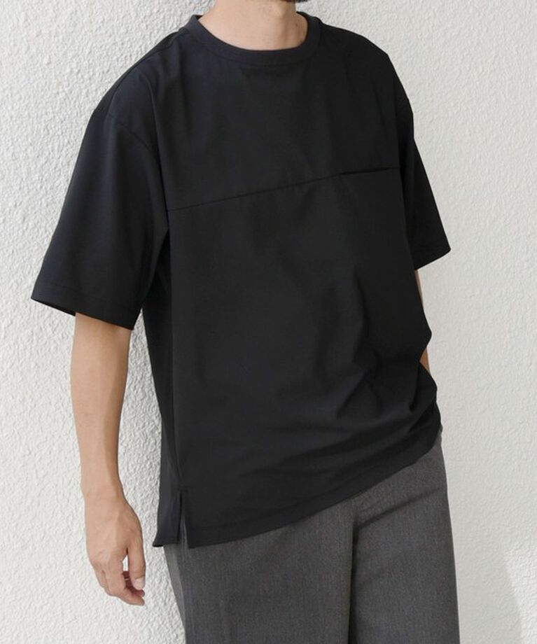 SHIPS any「SHIPS any: COOLMAX（R） サマー プルオーバー Tシャツ (セットアップ対応) 24SS◇」|Tシャツ・カットソー|