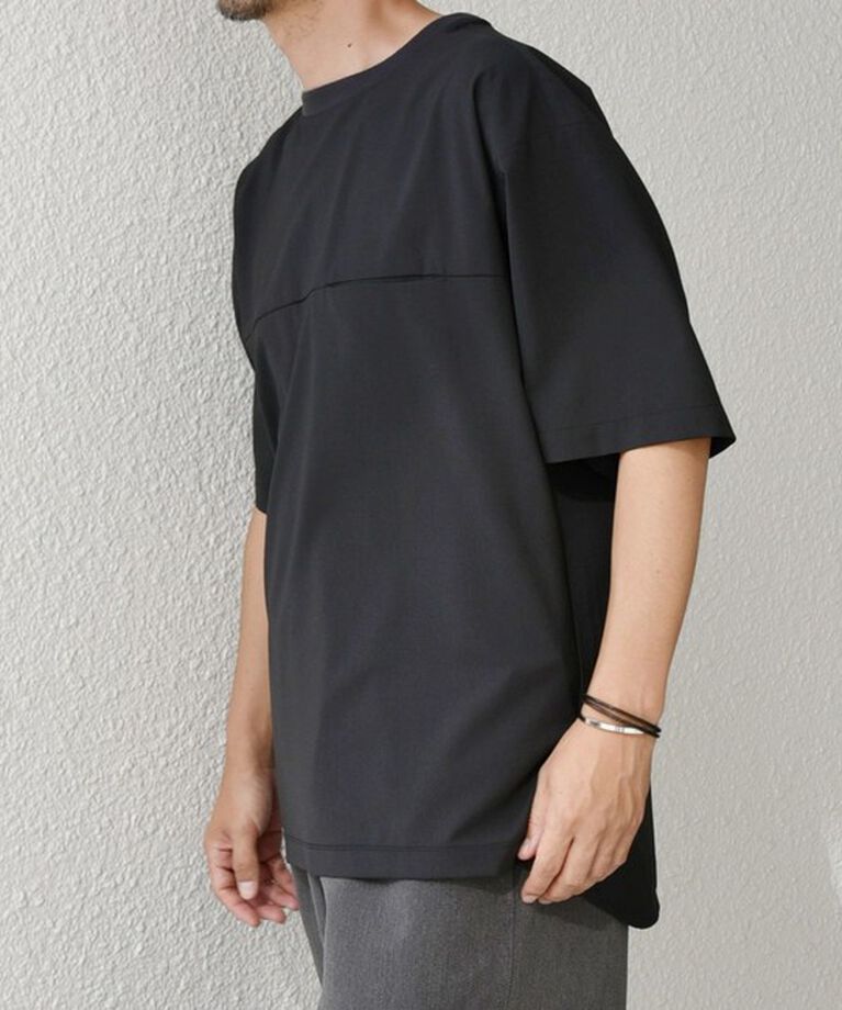 SHIPS any「SHIPS any: COOLMAX（R） サマー プルオーバー Tシャツ (セットアップ対応) 24SS◇」|Tシャツ・カットソー|