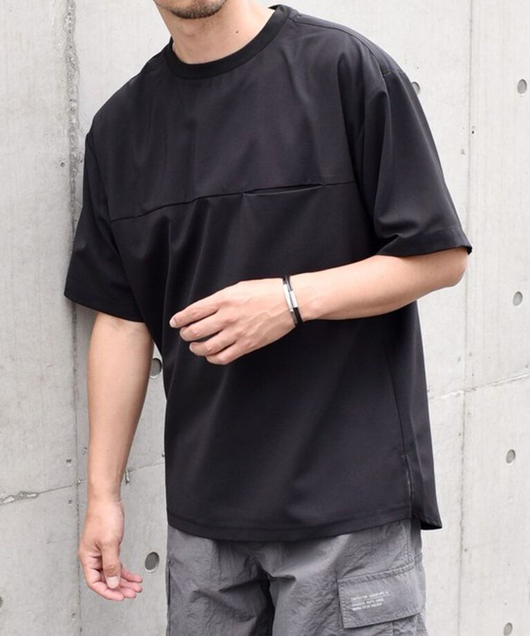 SHIPS any「SHIPS any: COOLMAX（R） サマー プルオーバー Tシャツ (セットアップ対応) 24SS◇」|Tシャツ・カットソー|