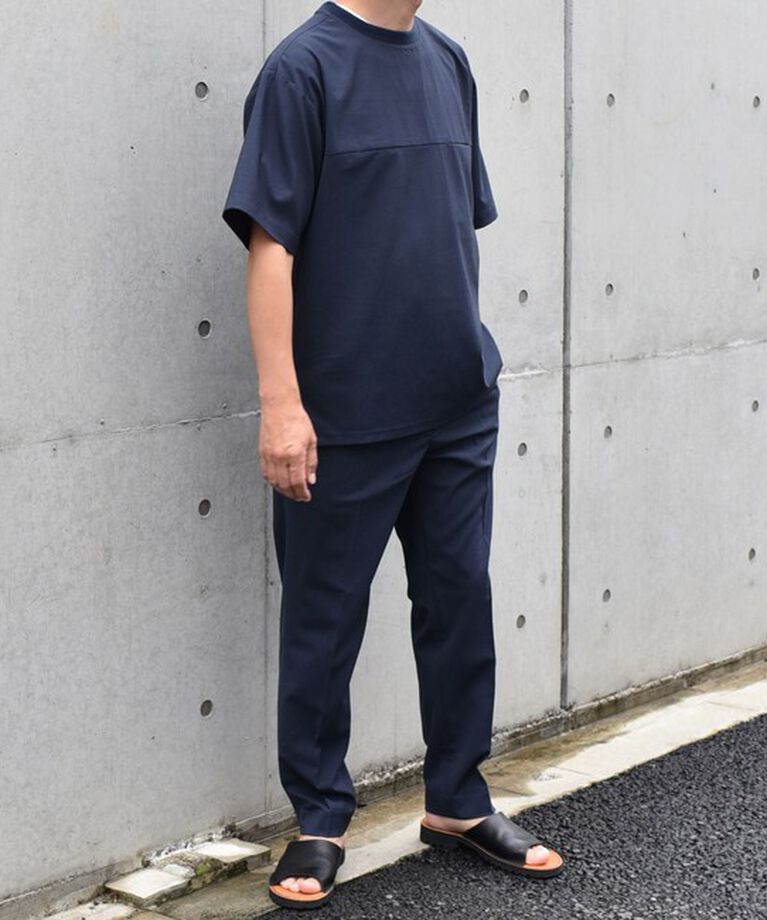 SHIPS any「SHIPS any: COOLMAX（R） サマー プルオーバー Tシャツ (セットアップ対応) 24SS◇」|Tシャツ・カットソー|