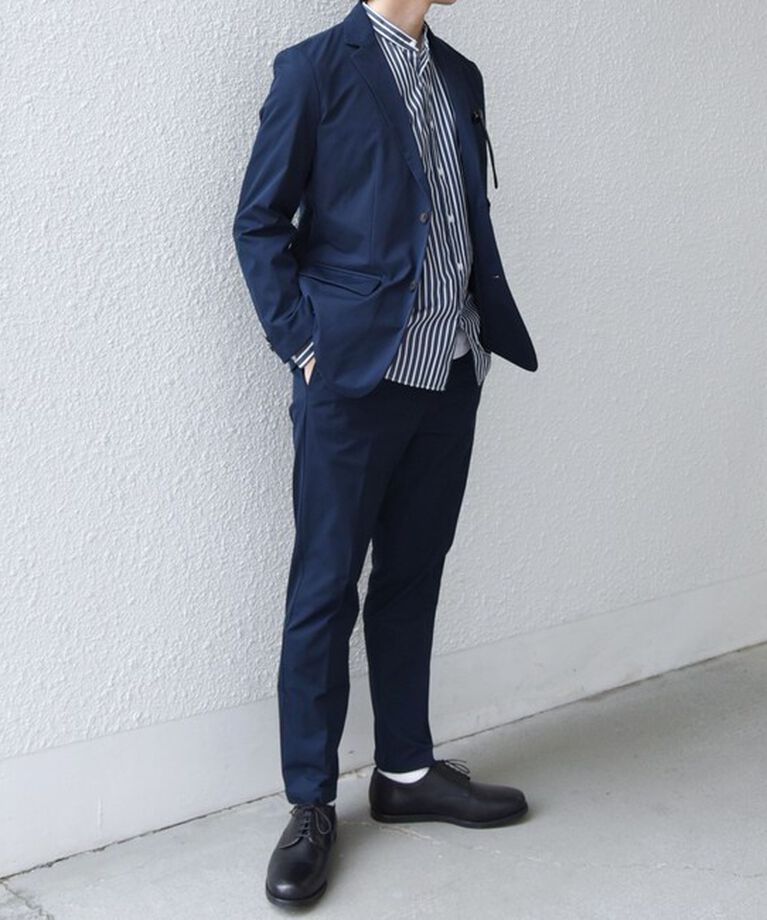 SHIPS any「SHIPS any: 〈ストレッチ・撥水等〉多機能 オールシーズン セットアップ スーツ 25SS◇」|スーツ|