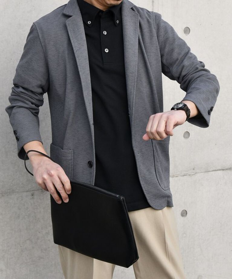 SHIPS any「SHIPS any: 〈洗濯機可能〉サマー ニット ジャケット 25SS◆」|テーラードジャケット|