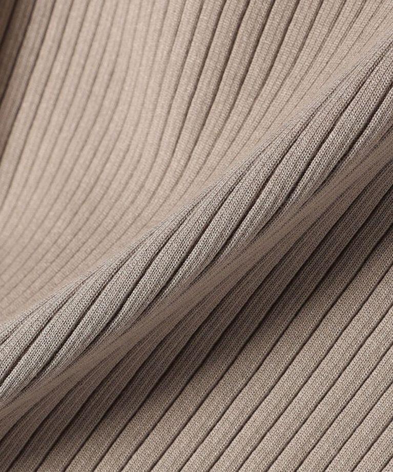 SHIPS for women「SHIPS Primary Navy Label:丸胴 テレコ タンクトップ」|タンクトップ|