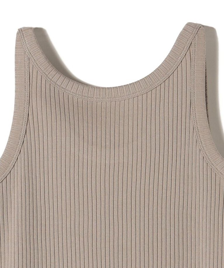 SHIPS for women「SHIPS Primary Navy Label:丸胴 テレコ タンクトップ」|タンクトップ|