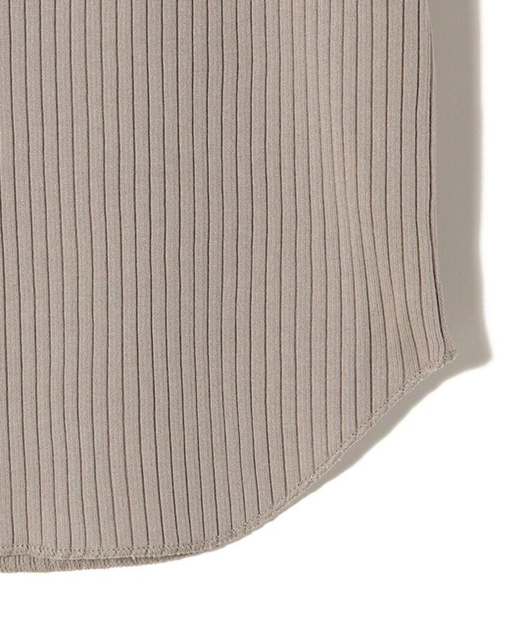 SHIPS for women「SHIPS Primary Navy Label:丸胴 テレコ タンクトップ」|タンクトップ|