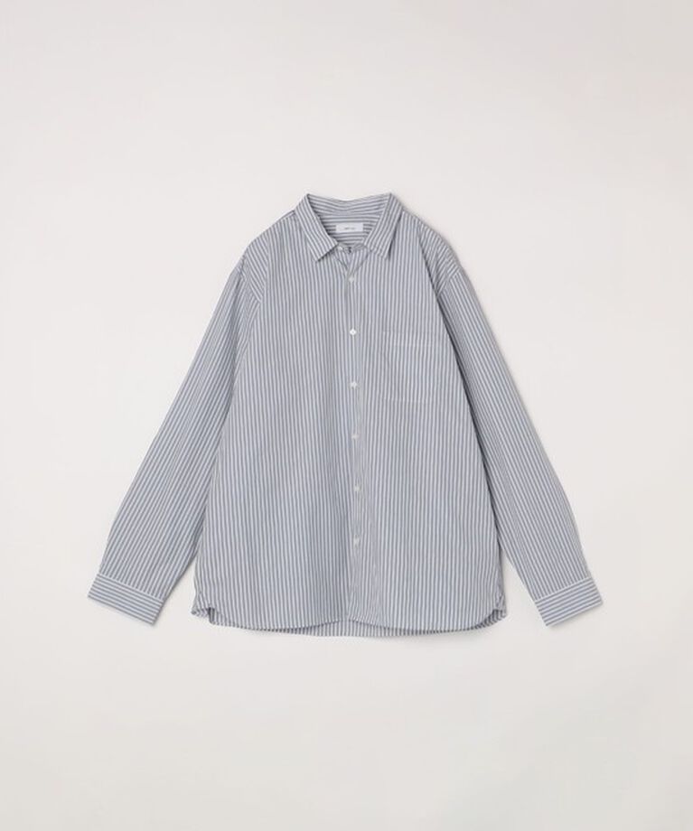 SHIPS any「SHIPS any: ストライプ / ソリッド リラックス レギュラーカラー シャツ 24SS◇」|シャツ・ブラウス|