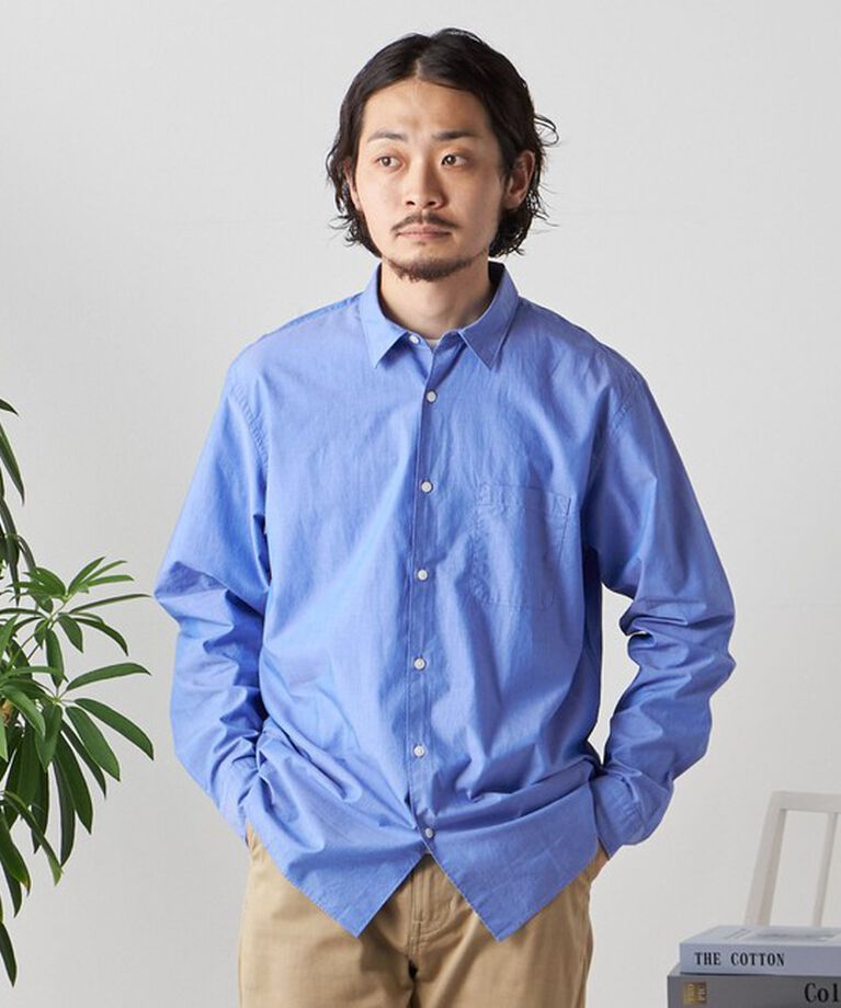 SHIPS any「SHIPS any: ストライプ / ソリッド リラックス レギュラーカラー シャツ 24SS◇」|シャツ・ブラウス|