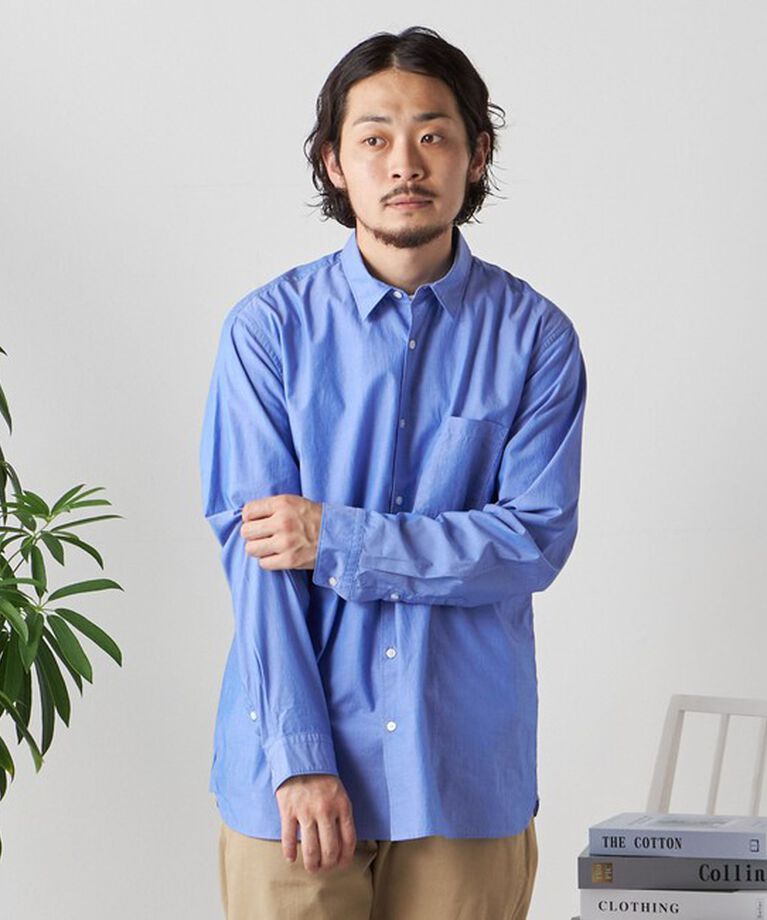 SHIPS any「SHIPS any: ストライプ / ソリッド リラックス レギュラーカラー シャツ 24SS◇」|シャツ・ブラウス|
