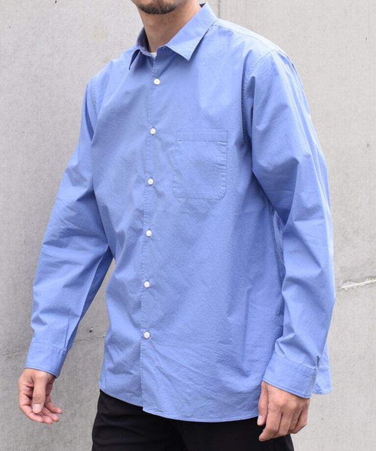 SHIPS any「SHIPS any: ストライプ / ソリッド リラックス レギュラーカラー シャツ 24SS◇」|シャツ・ブラウス|