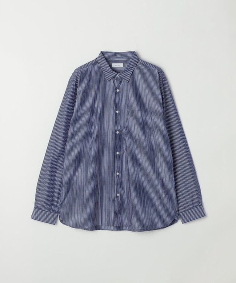 SHIPS any「SHIPS any: ストライプ / ソリッド リラックス レギュラーカラー シャツ 24SS◇」|シャツ・ブラウス|
