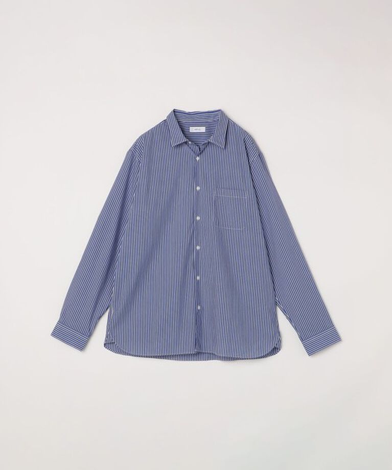 SHIPS any「SHIPS any: ストライプ / ソリッド リラックス レギュラーカラー シャツ 24SS◇」|シャツ・ブラウス|