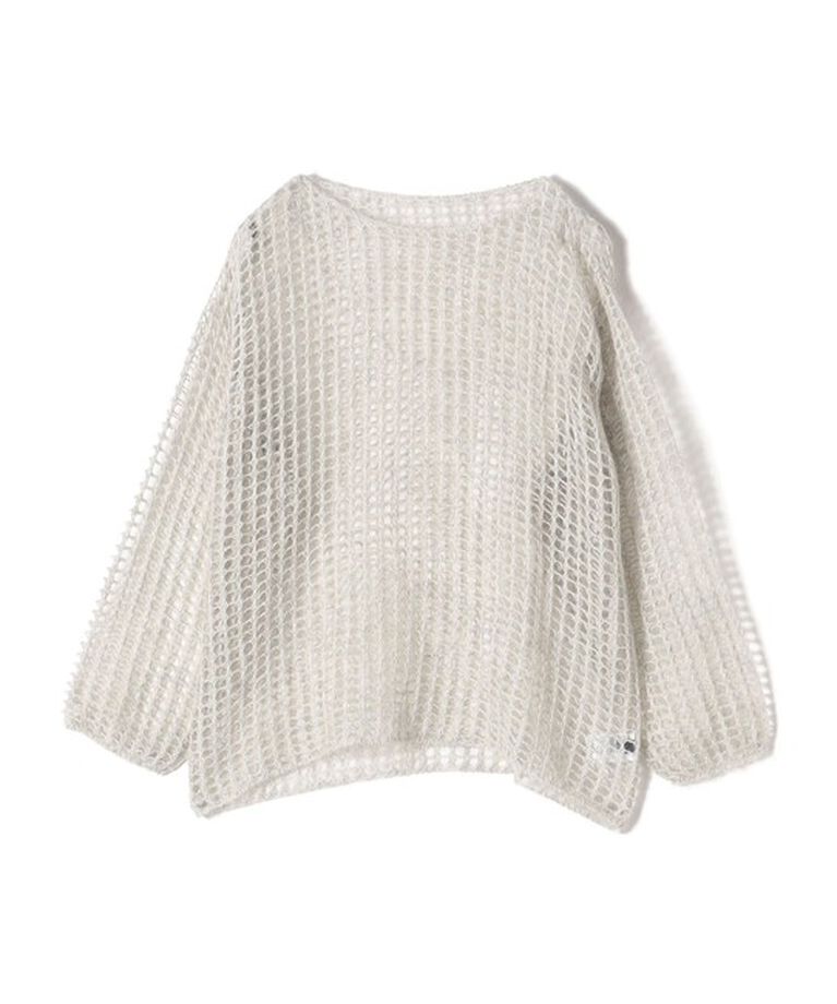 SHIPS for women「〈手洗い可能〉モヘヤ メッシュ プルオーバー◇」|ニット・セーター|