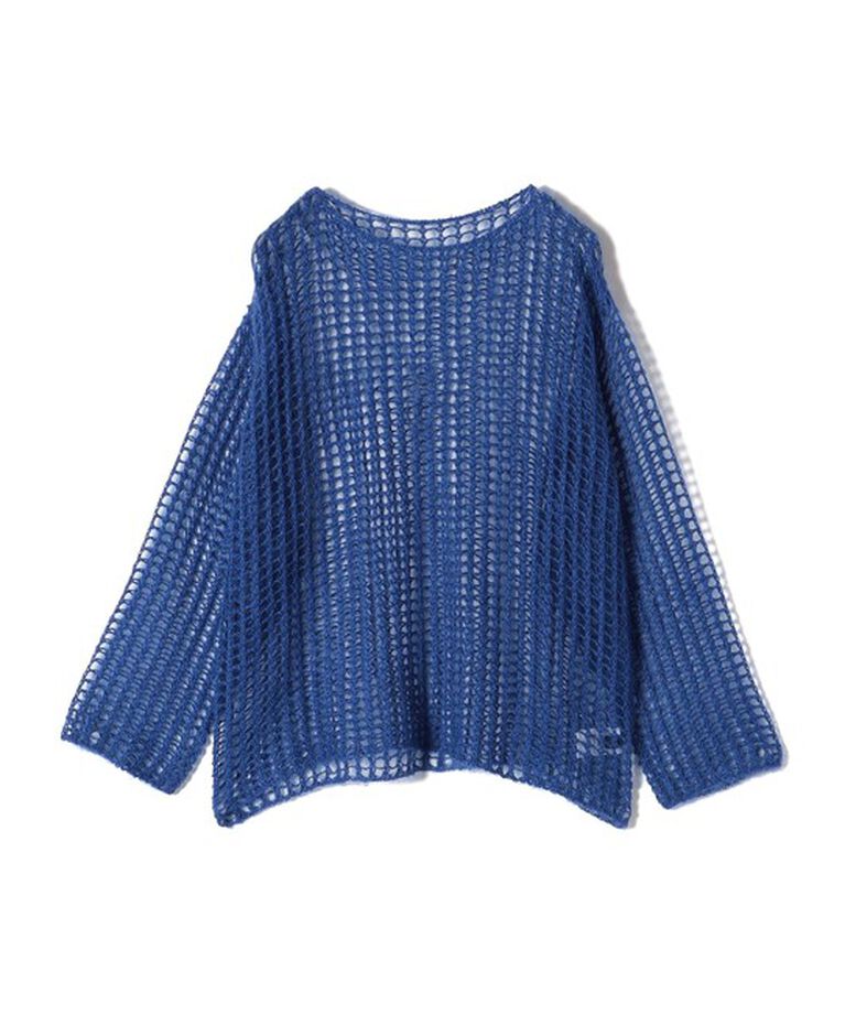 SHIPS for women「〈手洗い可能〉モヘヤ メッシュ プルオーバー◇」|ニット・セーター|