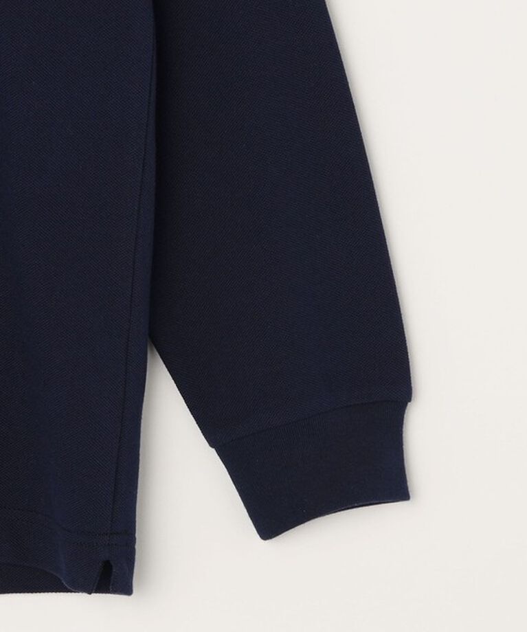 SHIPS any「【SHIPS any別注】LACOSTE: ワンポイント ピケ クルーネック Tシャツ (ロンT)◇」|Tシャツ・カットソー|