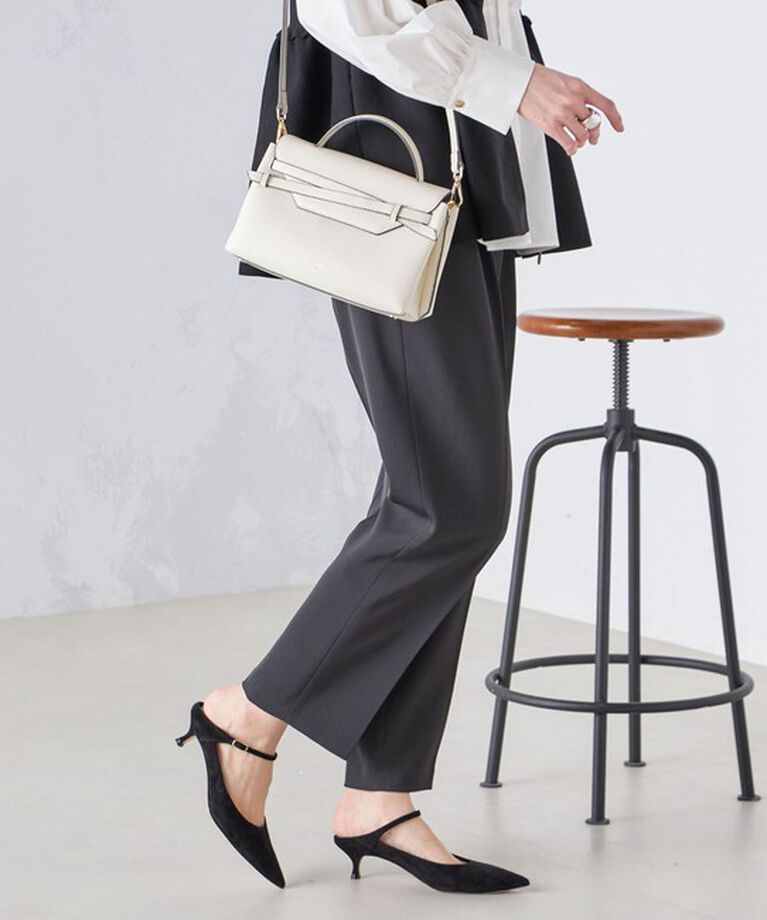 SHIPS for women「〈手洗い可能〉強撚 へビー ツイル テーパード パンツ 24SS ◇」|その他|ダークグレー