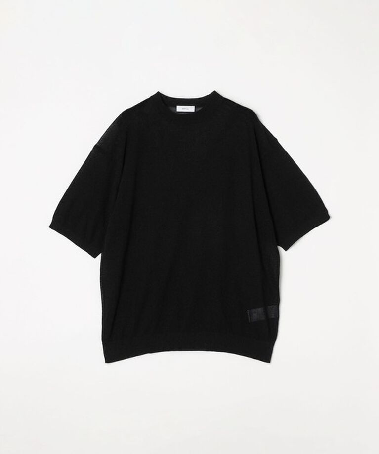 SHIPS any「SHIPS any: 〈手洗い可能〉リネンミックス サマーニット リラックス シアー Tシャツ◇」|Tシャツ・カットソー|