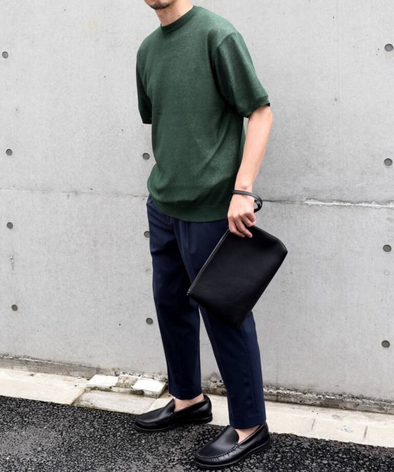 SHIPS any「SHIPS any: 〈手洗い可能〉リネンミックス サマーニット リラックス シアー Tシャツ◇」|Tシャツ・カットソー|