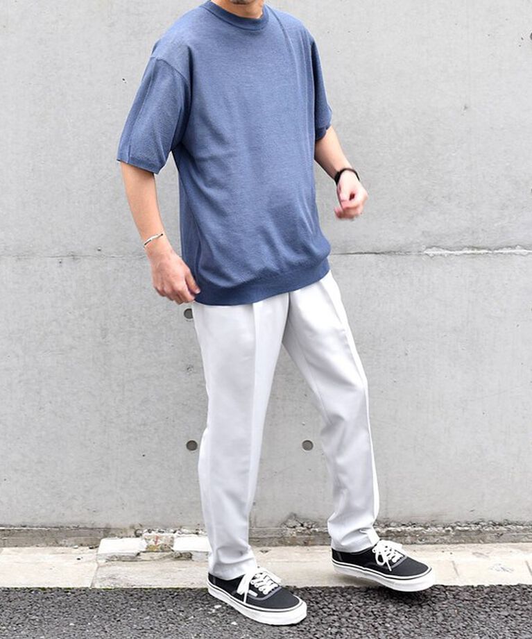 SHIPS any「SHIPS any: 〈手洗い可能〉リネンミックス サマーニット リラックス シアー Tシャツ◇」|Tシャツ・カットソー|