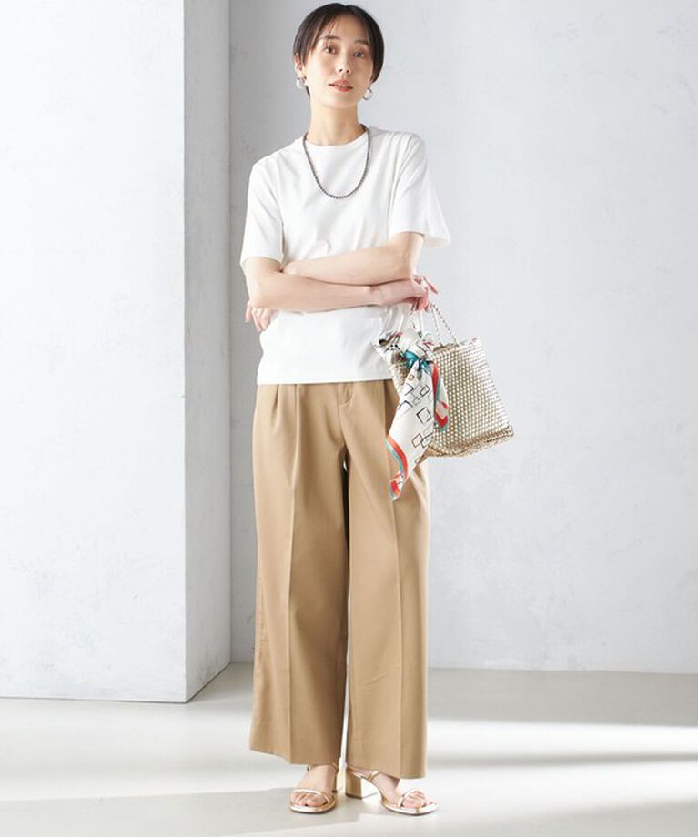 SHIPS for women「Swaraj:レザー メッシュ バッグ ◇」|トートバッグ|