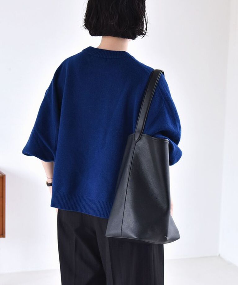 quaranciel「quaranciel:〈手洗い可能〉AQUA カシミヤ ブレンド ドルマン ニット」|ニット・セーター|