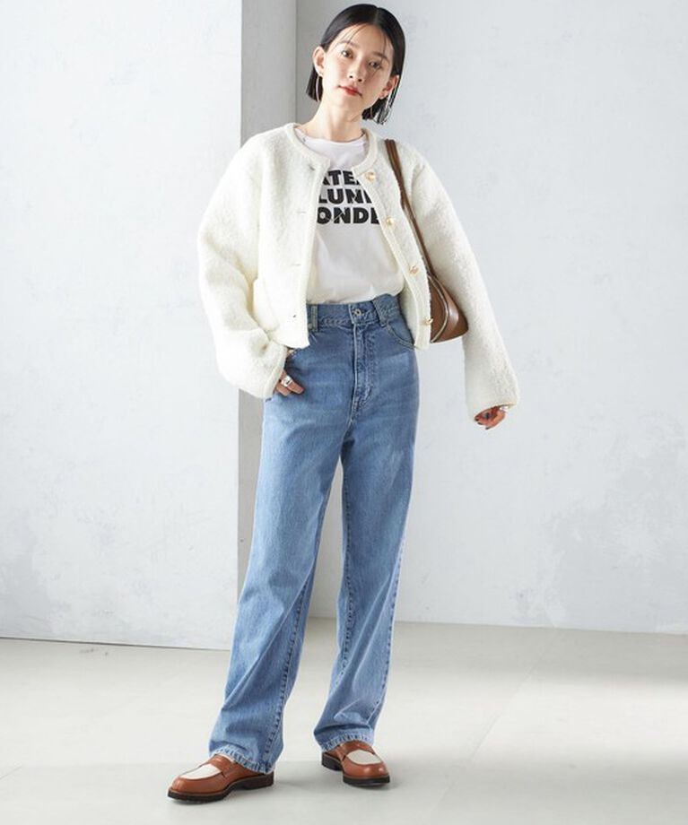 SHIPS for women「〈手洗い可能〉メタル釦 パイル ジャケット」|その他|