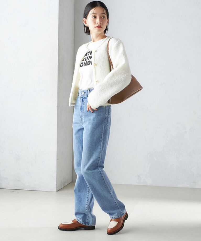 SHIPS for women「〈手洗い可能〉メタル釦 パイル ジャケット」|その他|