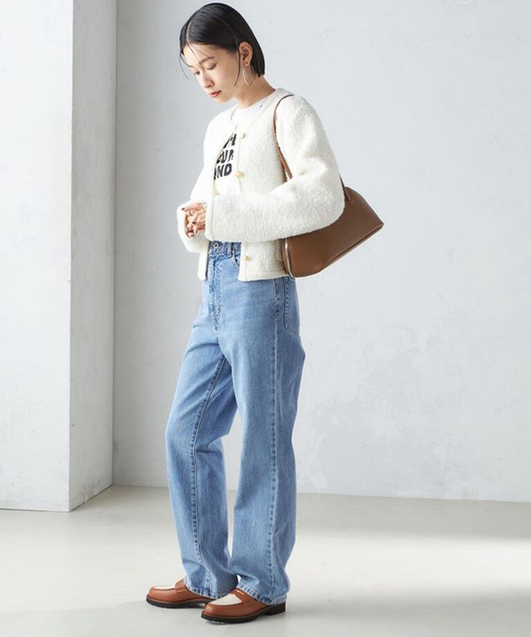 SHIPS for women「〈手洗い可能〉メタル釦 パイル ジャケット」|その他|