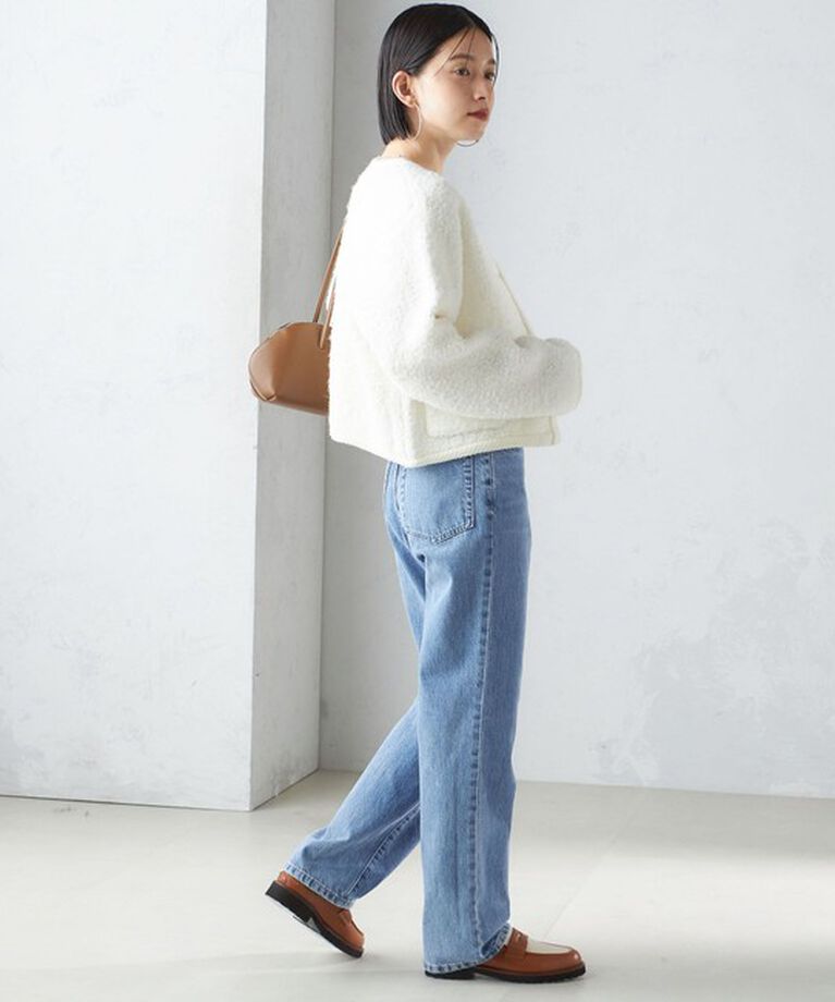 SHIPS for women「〈手洗い可能〉メタル釦 パイル ジャケット」|その他|