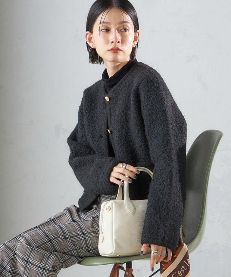 SHIPS for women「〈手洗い可能〉メタル釦 パイル ジャケット」|その他|
