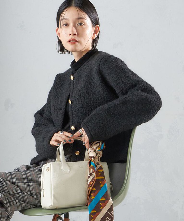 SHIPS for women「〈手洗い可能〉メタル釦 パイル ジャケット」|その他|
